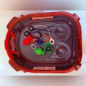 BEYBLADE BURST TURBO SLINGSHOCK Rail Rush Battle Stadium Arena Retired As Shown